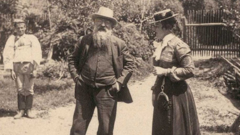 Náš venkov - August Rodin v Hroznové Lhotě