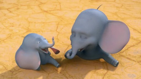 Nejmenší slon na světě - Trable s vodou