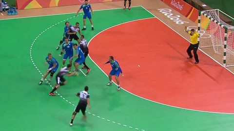 XXXI. letní olympijské hry 2016 Rio de Janeiro - Házená: Slovinsko – Egypt (muži)