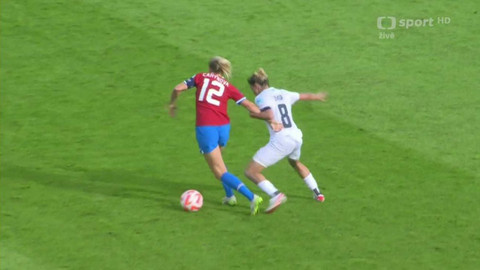 Liga národů žen UEFA - Slovinsko - Česko