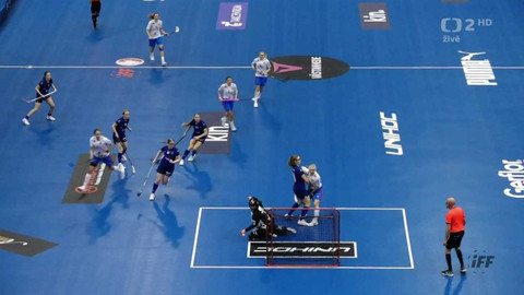 MS ve florbalu žen 2023 Singapur - Finsko - Česko