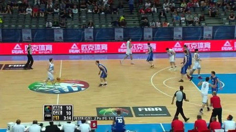 MS v basketbalu U19 2013 - Argentina - ČR