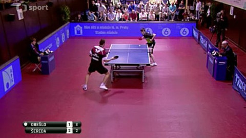 Extraliga stolního tenisu - SF SKK Niňo Praha - DTJ H. Králové