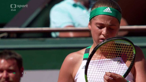 French Open 2017 - Jelena Ostapenková - Simona Halepová