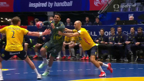 MS v házené mužů 2025 - Švédsko - Brazílie