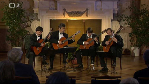 Koncert ze Senátu - Pražské kytarové kvarteto