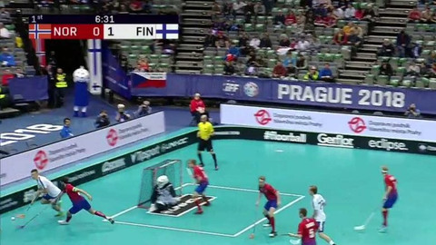 MS ve florbalu 2018 Česko - Norsko - Finsko