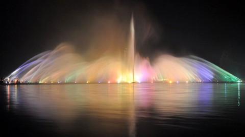 Hasičská fontána Praha 2018