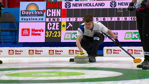 MS v curlingu 2025 Kanada - Čína - Česko