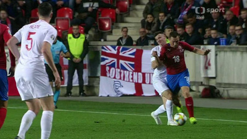 Fotbal - Česko - Anglie