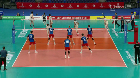 MS ve volejbalu U21 2025 Čína - Česko - Itálie