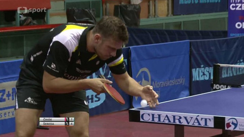 Extraliga stolního tenisu - SKST Charvát Baník Havířov - DTJ Hradec Králové