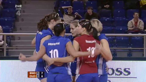 Volejbal - VK Královo Pole Brno - SK UP Olomouc