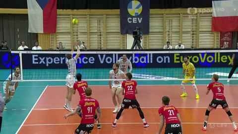 Liga mistrů ve volejbalu - VK Jihostroj České Budějovice - Saint-Nazaire VB Atlantique