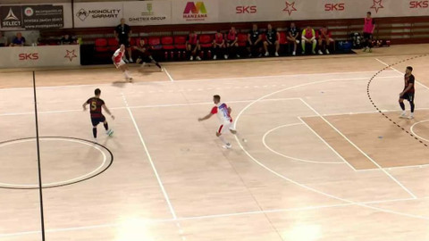 1. Futsal liga - SK Slavia Praha - SK Interobal Plzeň