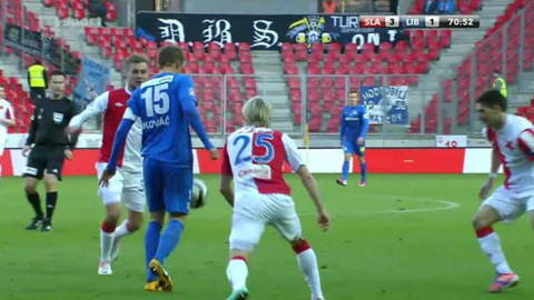 Fotbal - SK Slavia Praha - FC Slovan Liberec