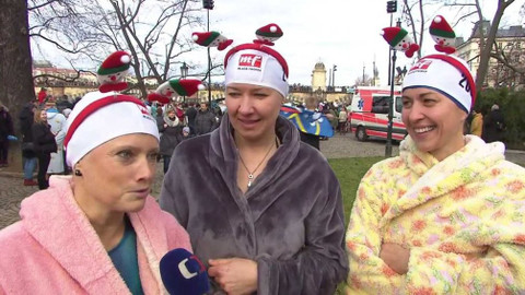 Plavání - Otužilci na Vltavě