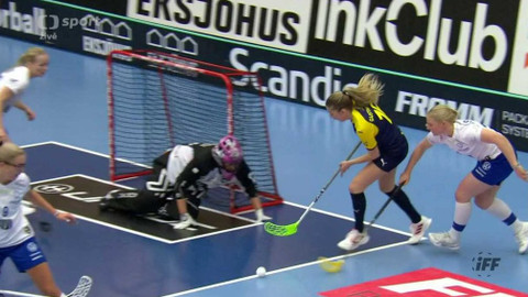 MS ve florbalu žen 2021 Švédsko - Švédsko - Finsko