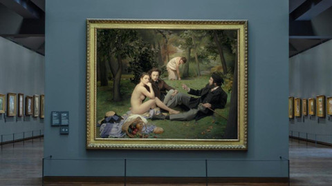 Úsměvná galerie - 3/3 Édouard Manet – Snídaně v trávě