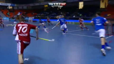 Florbal - Finsko - Švýcarsko