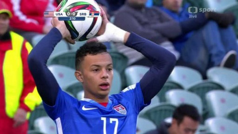 MS U20 ve fotbale 2015 - USA - Srbsko
