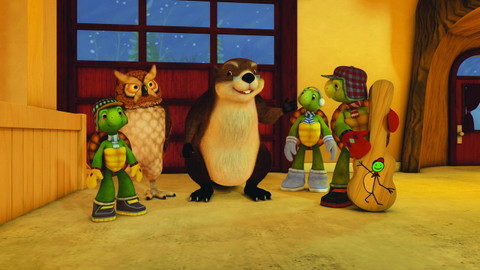 Franklin a přátelé - 26/26 Franklin, lovec dinosaurů/Franklin maluje