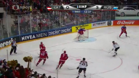 MS v ledním hokeji 2016 Rusko - Lotyšsko - Rusko