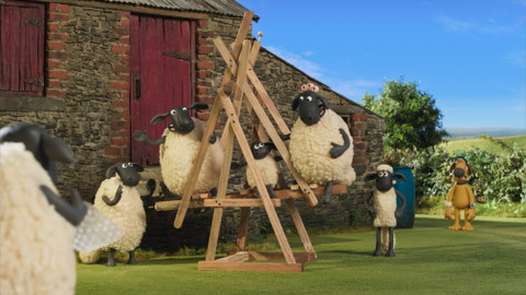 Ovečka Shaun - 13/20 Potřeba dřeva