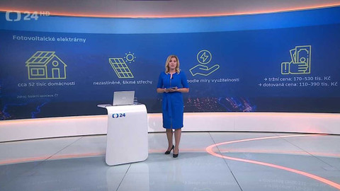 90’ ČT24 - Fotovoltaický boom v Česku a jak jinak ušetřit