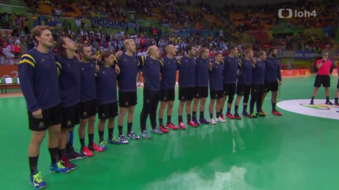 XXXI. letní olympijské hry 2016 Rio de Janeiro - Házená: Švédsko - Polsko (muži)