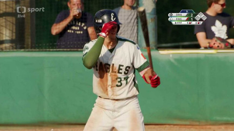 Česká baseballová Extraliga - Eagles Praha - Draci Brno