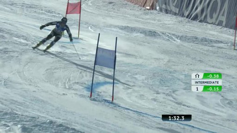 MS v alpském lyžování 2013 Rakousko - 2. kolo obřího slalomu žen