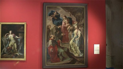 Národní galerie v Praze nikdy nezavírá - Panna Marie s Ježíškem a světci