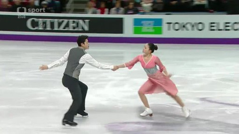 MS v krasobruslení 2013 Kanada - Volné jízdy tanečních párů