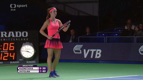 Kremlin Cup 2016 - Světlana Kuzněcovová - Elina Svitolinová