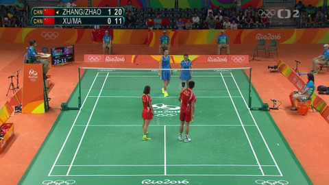 XXXI. letní olympijské hry 2016 Rio de Janeiro - Badminton: Smíšená čtyřhra, dvouhra (muži)