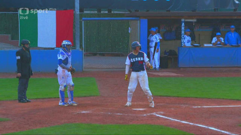 ME v baseballu hráčů do 18 let 2022 - Itálie - Česko