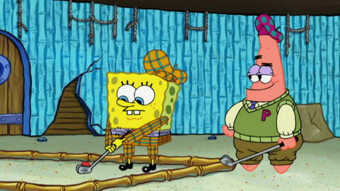 SpongeBob v kalhotách - Přátelská hra / Sentimentální mořská houba
