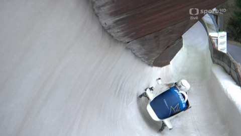 MS v bobech a skeletonu 2024 Německo - 2. kolo závodu dvojbobů mužů