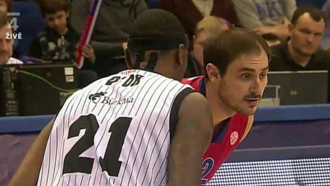 Evropská liga v basketbalu - CSKA Moskva - Gescrap Bizkaia Bilbao