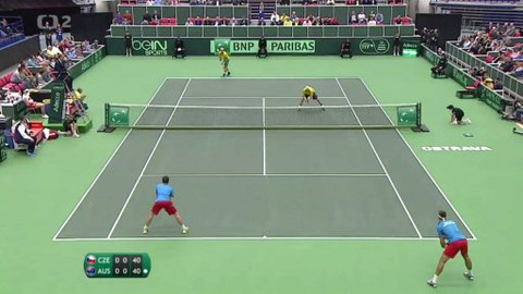 Davis Cup - Česko - Austrálie (1. kolo)
