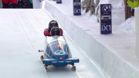 Mistrovství světa v bobech a skeletonu 2023 Švýcarsko - 4. jízda dvojbobu mužů