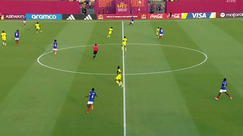 MS ve fotbale U17 2025 Katar - Uganda - Francie