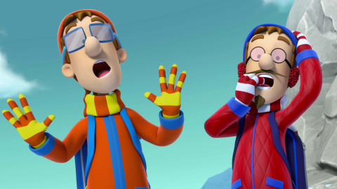 Tlapková patrola - Velká záchrana: Tlapky zachraňují horolezce / Velká záchrana: Tlapky zachraňují kapitána Gordyho