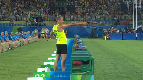 XXXI. letní olympijské hry 2016 Rio de Janeiro - Moderní pětiboj: Běh + střelba (muži)