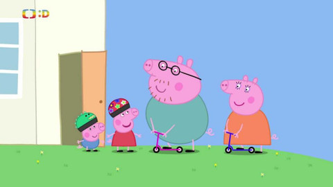 Prasátko Peppa - Koloběžky