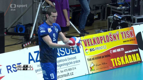 ČEZ Extraliga muži - SKV Ústí nad Labem - Kladno volejbal cz