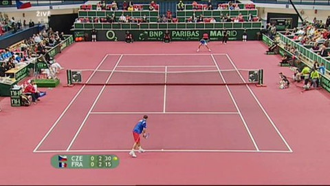 Davis Cup - Česko - Francie