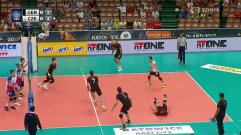 ME ve volejbalu 2017 - Česko - Německo