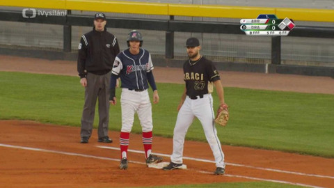 Česká baseballová Extraliga - Draci Brno - Arrows Ostrava